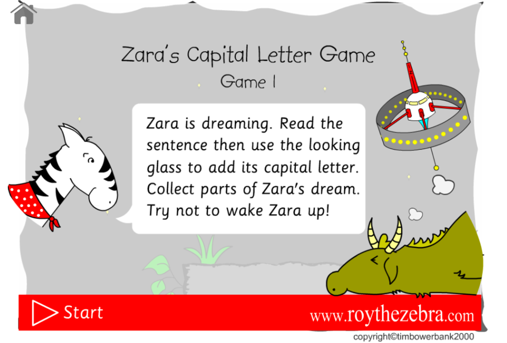 Capital Letters and Full Stops Games | Punctuation Games ...