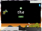 game image showing the first word
