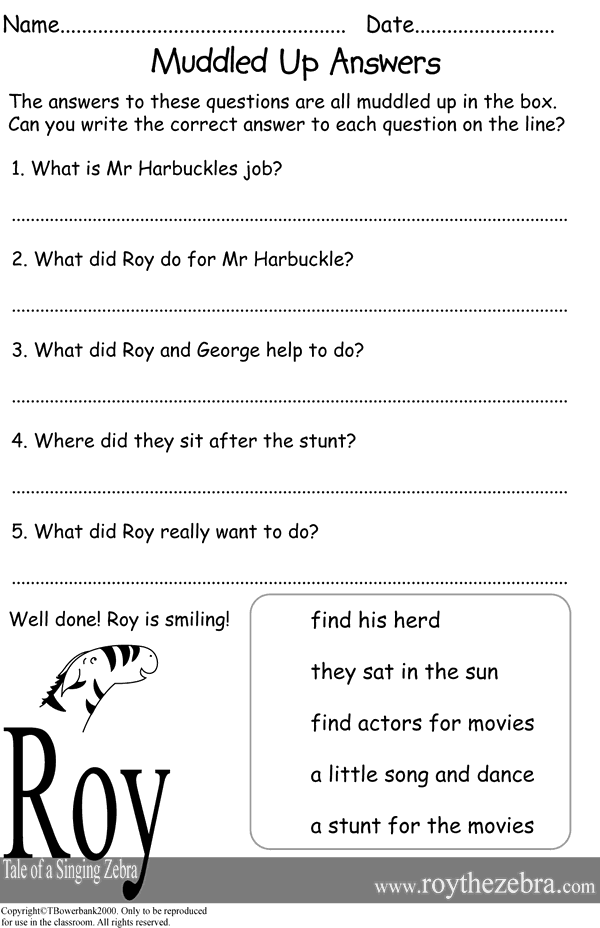 literacy-worksheets