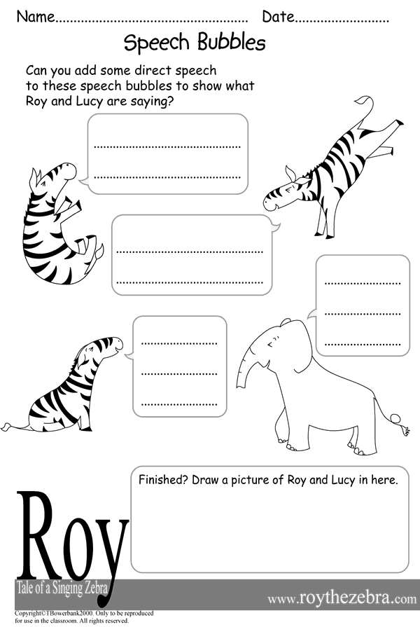 Literacy Worksheets