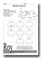 Image of the alphabetical order worksheet called alphabet wheels.