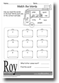 Thumbnail image of worksheet asking if pupils can write the words in alphabetical order suitcases.